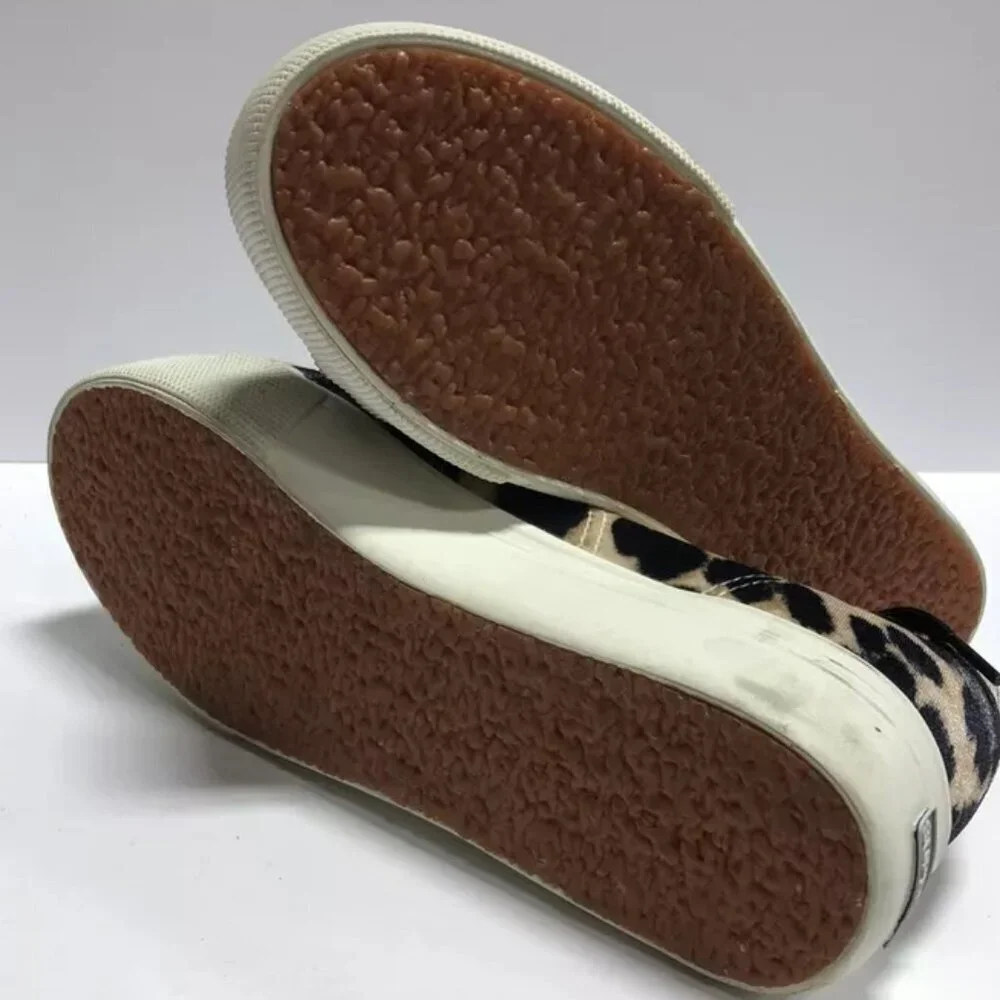 Superga Women's 2790 Sneaker Leopard, Size 9.5 M